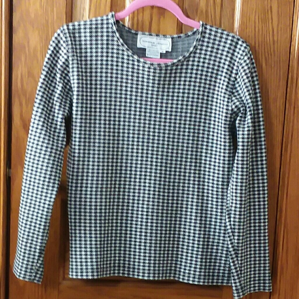 Adrienne Vittadini | Houndstooth Sweater